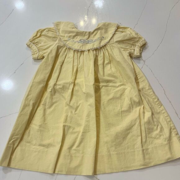 Charming Yellow Kids Dress - Picture 8 of 9